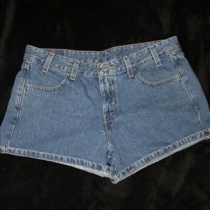 Real denim Levi shorts